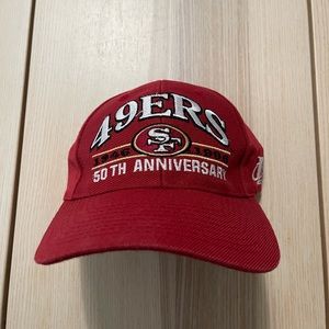 Vintage Logo Athletic San Francisco 49ers Strapback Hat‎